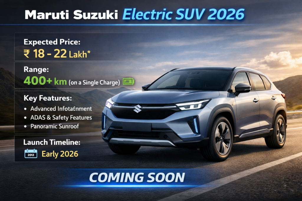 Maruti Suzuki Electric SUV 2026