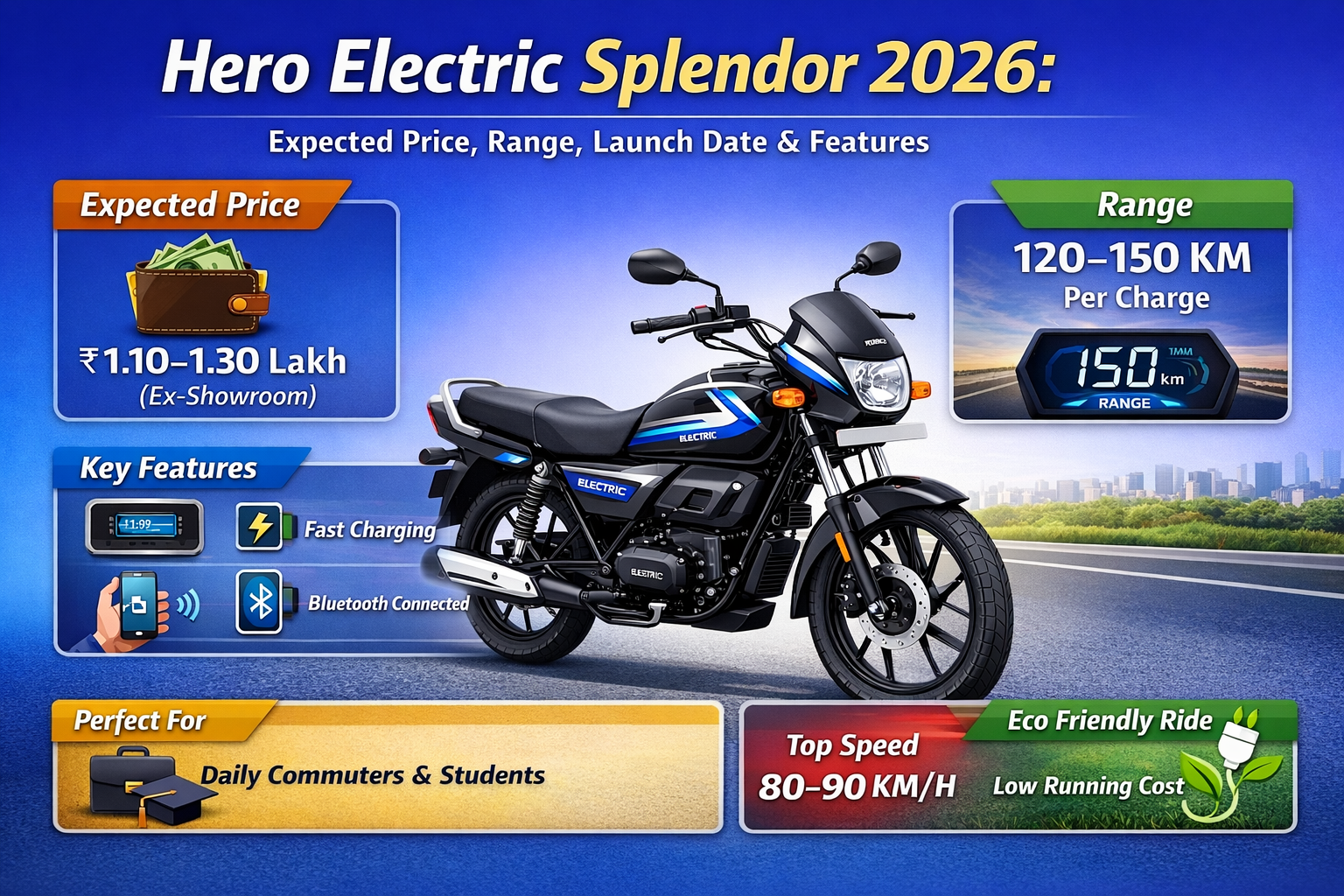 Hero Electric Splendor 2026
