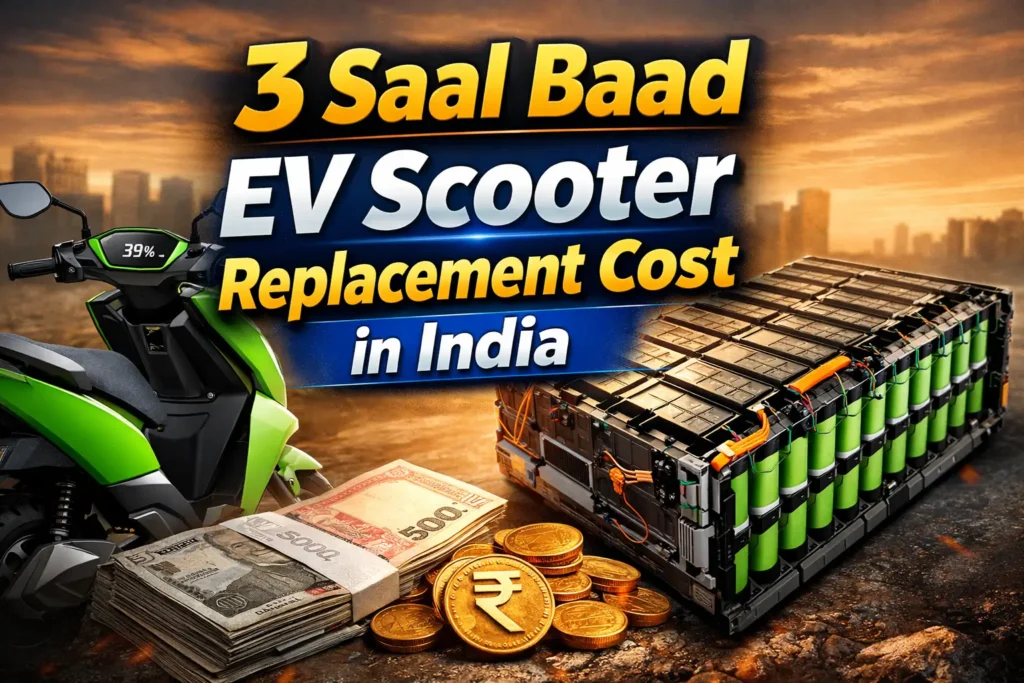 ev scooter replacement cost in india