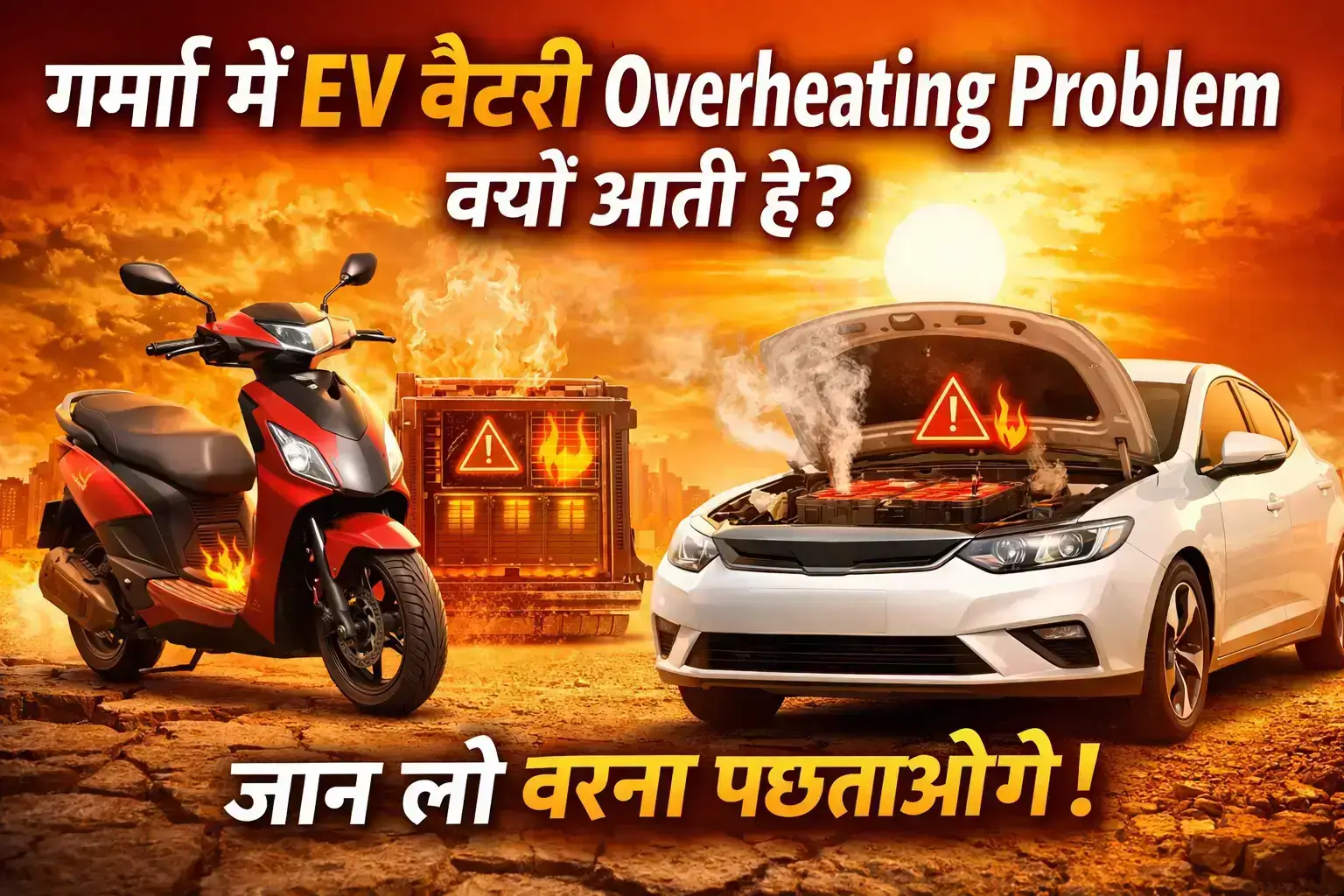 EV Battery Overheating Problem