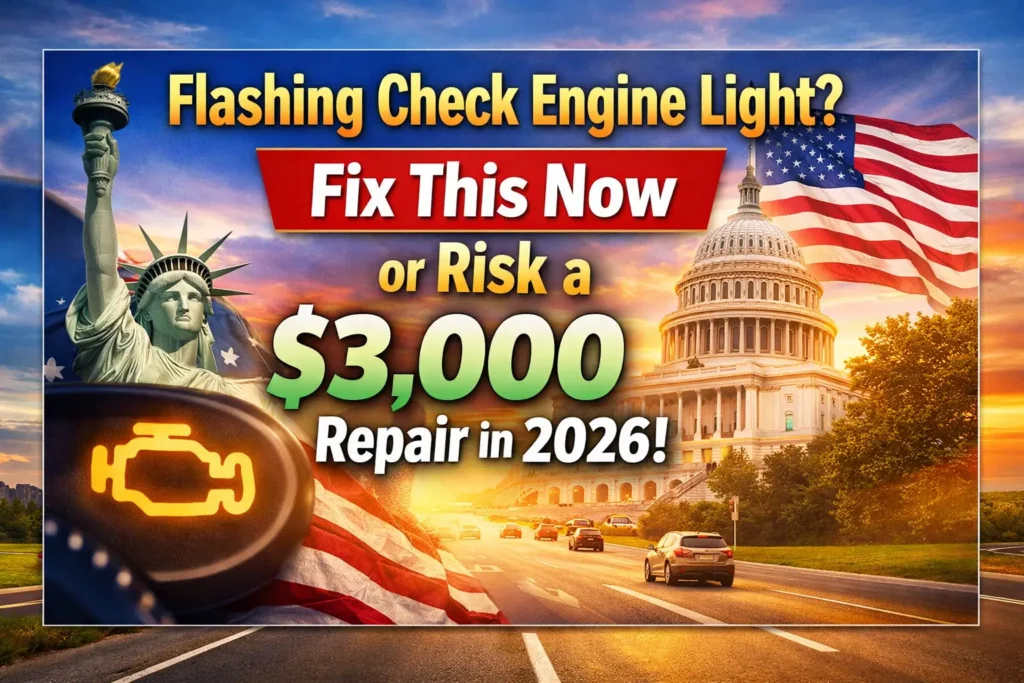 Flashing Check Engine Light ?