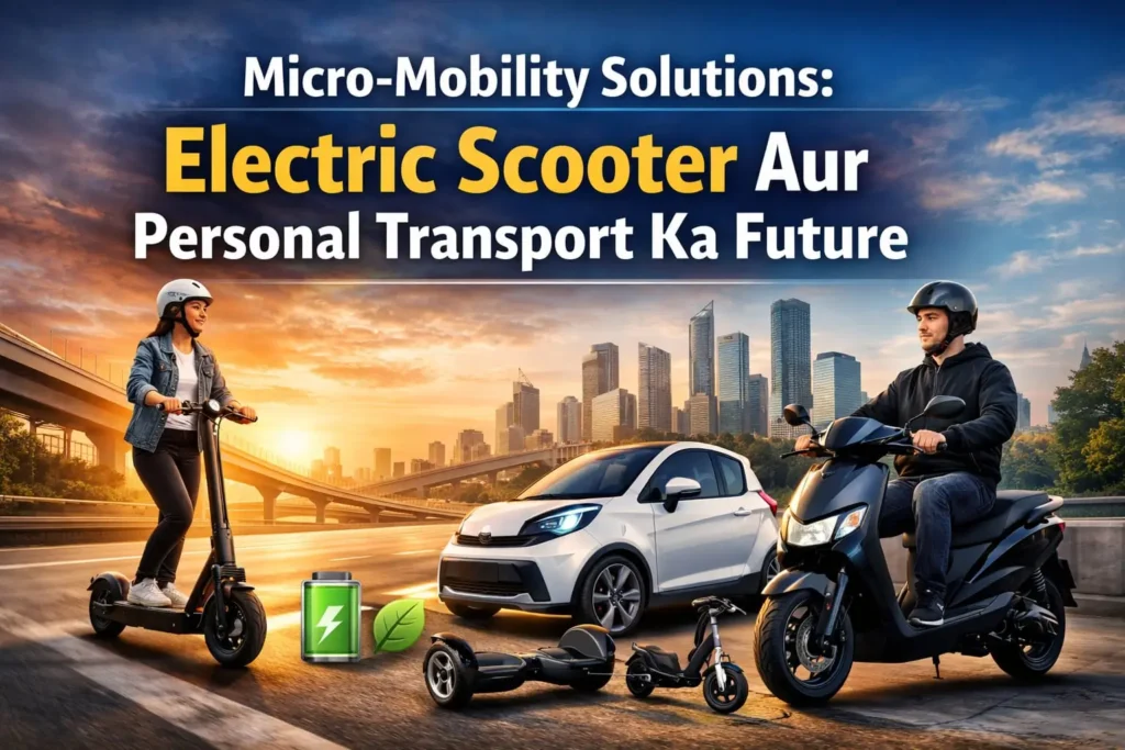Micro mobility solution