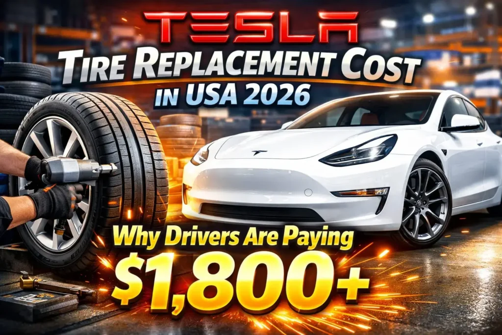 Tesla Tire Replacement Cost in USA 2026