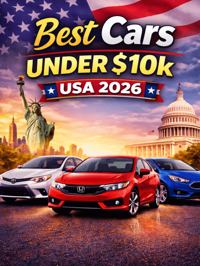 best cars under 10k USA 2026