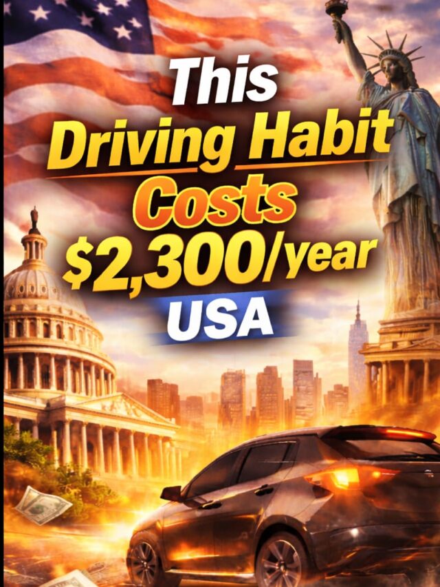 This Driving Habit Costs Americans $2,300