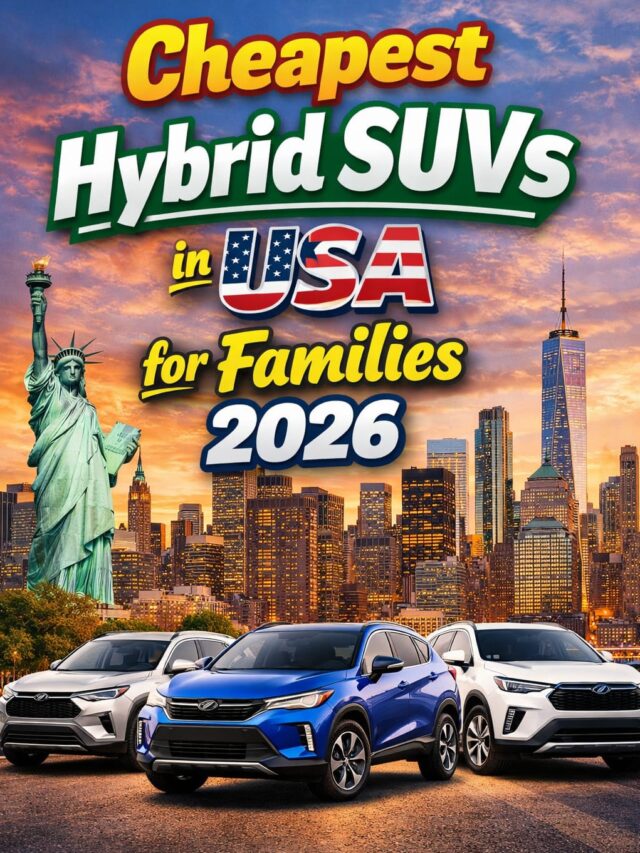 Cheapest Hybrid SUVs in USA for Families 2026